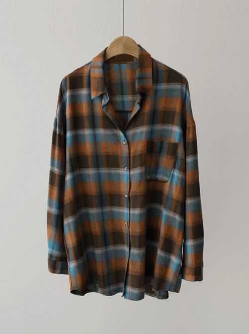 Kabli 格子襯衫 T10907