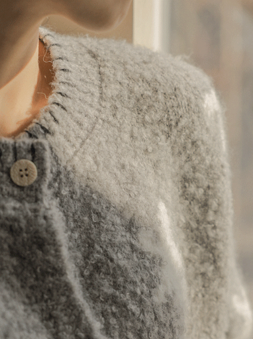 Honar 縫紉開襟襯衫 C2630