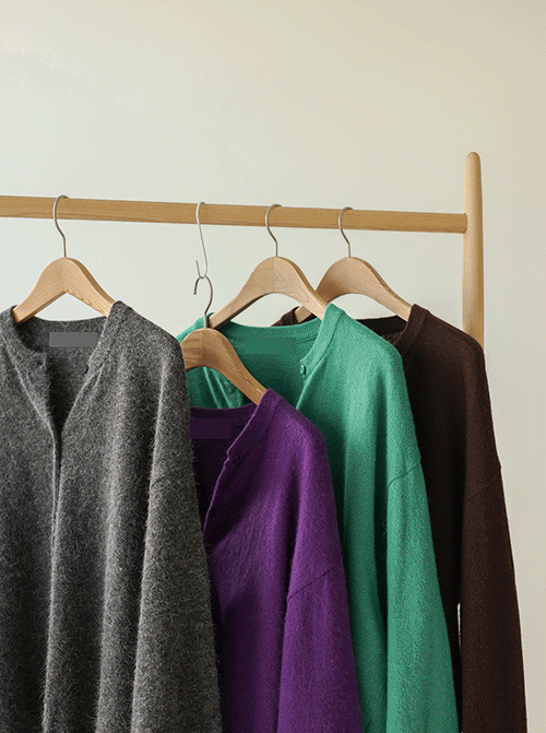 Seboan 安哥拉羊毛開襟衫 C2671