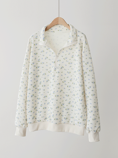 Aron Flower 半拉鍊衫 T11468