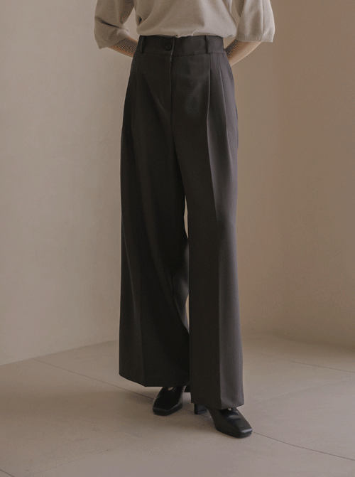 Onyuri 寬腿長褲 P7297