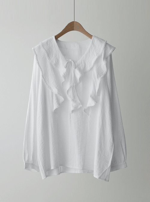 Trecon 荷葉邊女士上衣 T11679