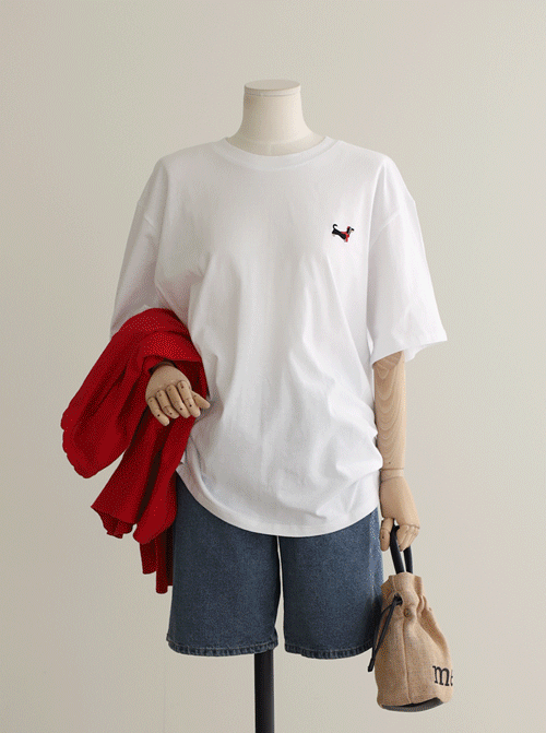 戴帽子的狩獵短袖T卹 Z461