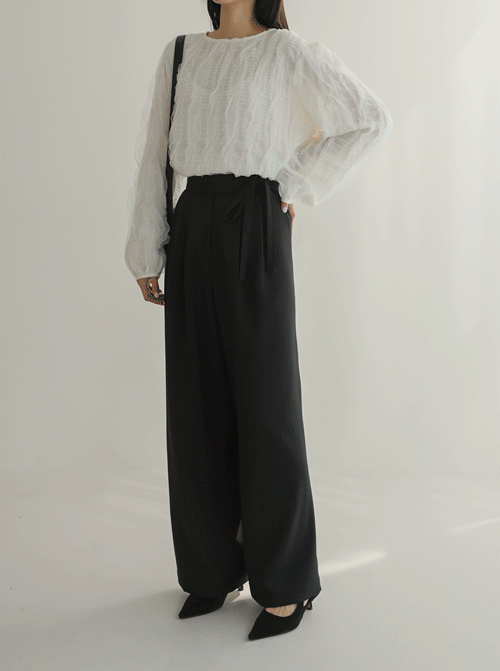 福特磨坊寬長褲 P7332