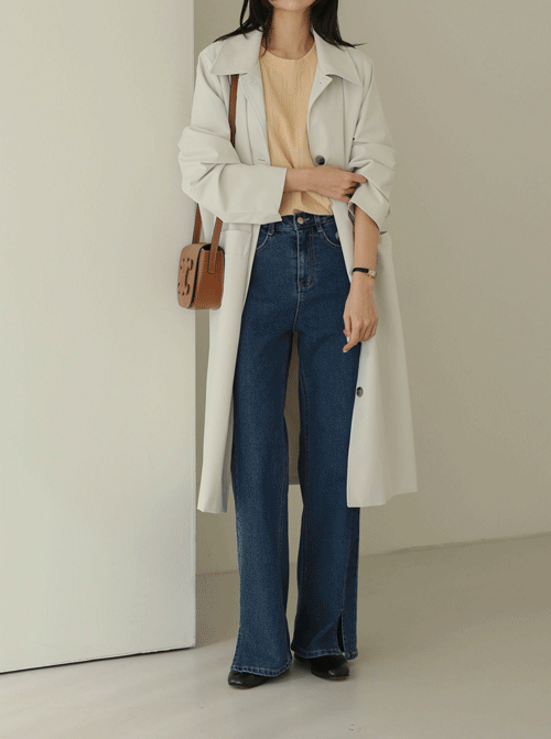 Corimel 單身呢子大衣 U6269