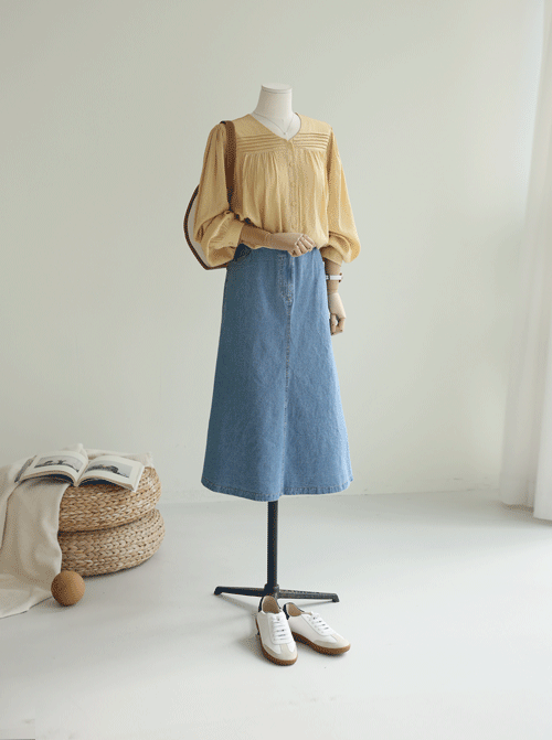 Tarocell 牛仔色裙子 SK2850