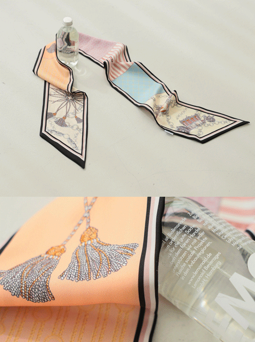 Ocura Twilly 絲巾 F1276