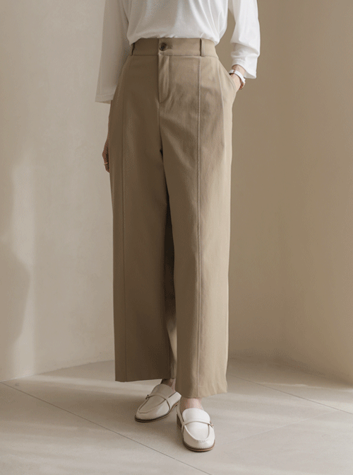 Jeana 寬鬆單字褲 P7356