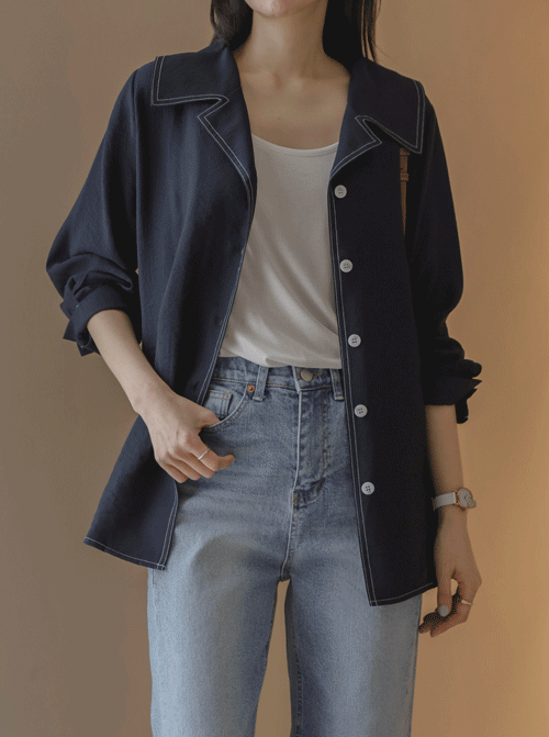 Shako On 開領女襯衫 T11854