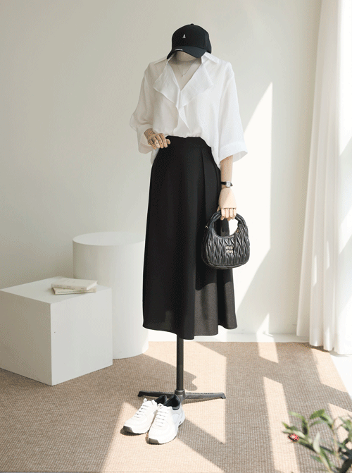 Cherae 褶襉半身裙 SK2865