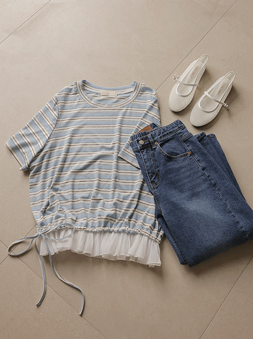 Bisor Shirring T卹 Y009