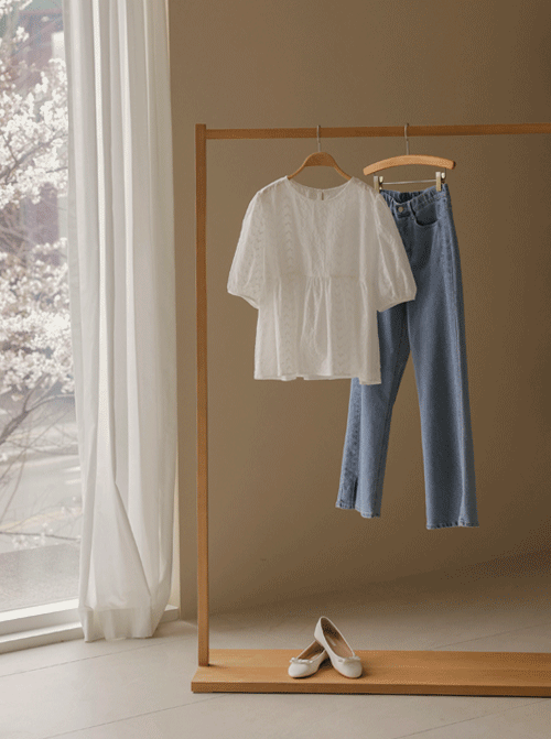 Toras刺繡女襯衫 T11903