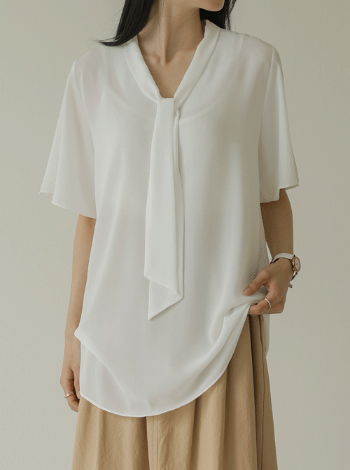 Kirasel 領帶 女士襯衫 T11908