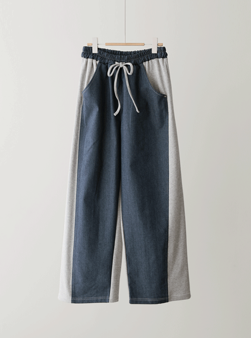 Sharon 寬鬆直筒長褲 P7394