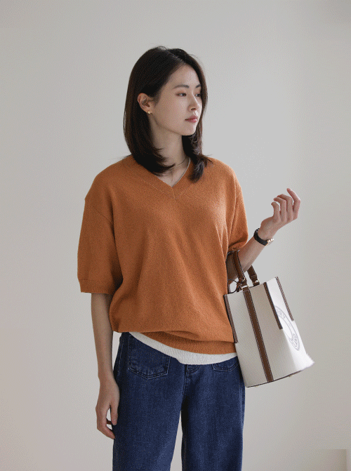 Lugaven 短袖針織衫 K3172