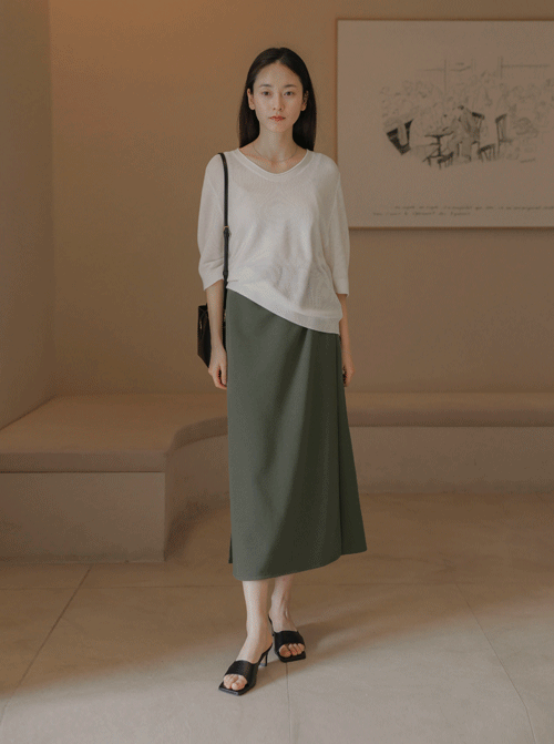 Kepari 9 長版裹身裙褲 P7397