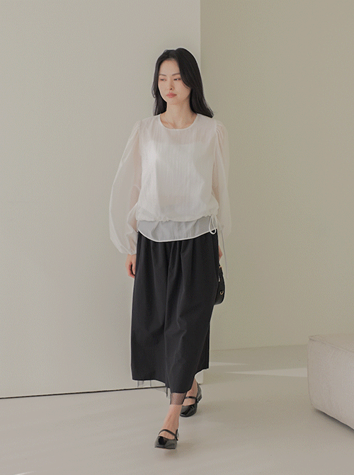 Famira 雙面半身裙 SK2847
