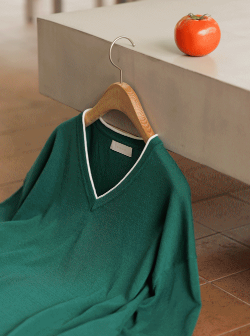 Dribble 夏季短袖針織衫 Z488