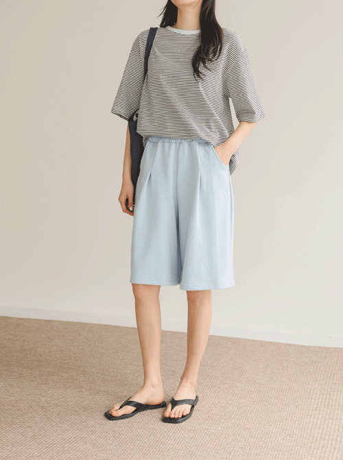 Ezocel 寬敞長度的單字褲 P7422