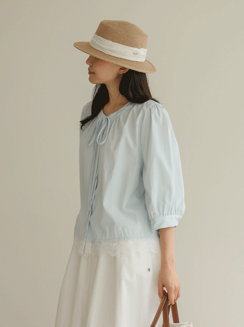 Levino Shirring 女士襯衫 T12062