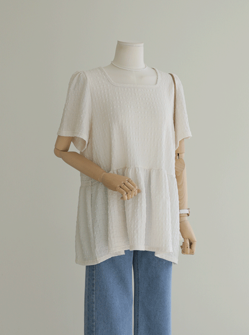 Pomer Shirring 女士襯衫 T12164