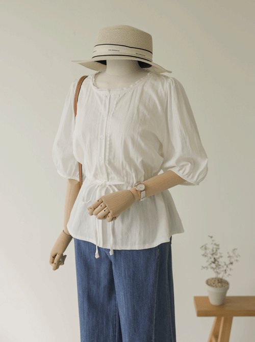Shohore 刺繡女襯衫 T12170