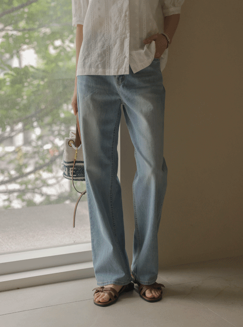 Sejiro 寬敞單字褲 P7459
