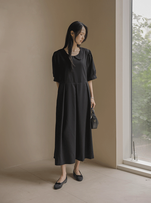 Jameri 褶襉洋裝 D8049