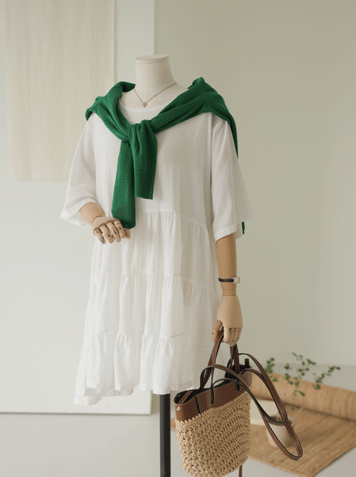 Niera 荷葉裙 服飾 D8094
