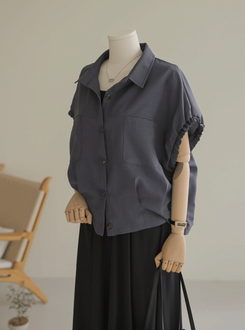 Taheon 褶襉襯衫 T12424
