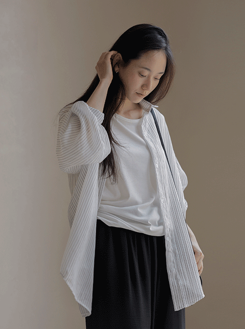 Jesami 條紋襯衫 Y103