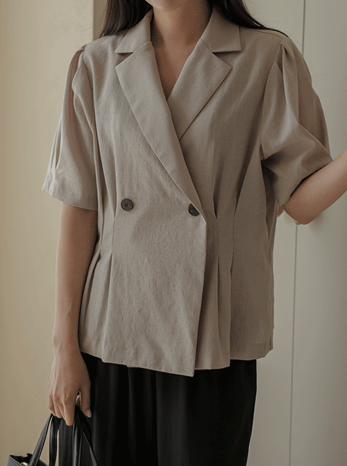 Shopaon 褶襉女襯衫 T12476