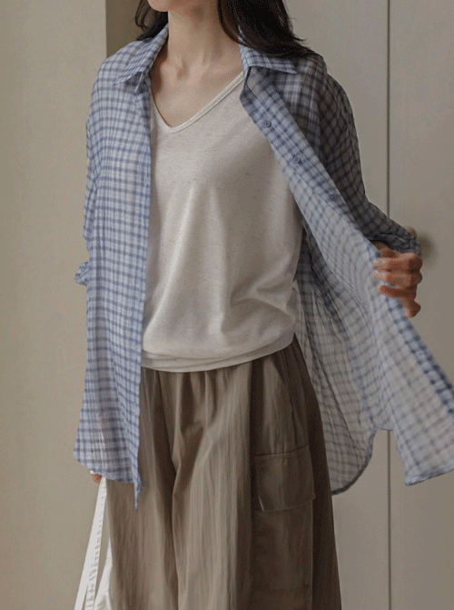 Tesomi 格紋 西 T12587