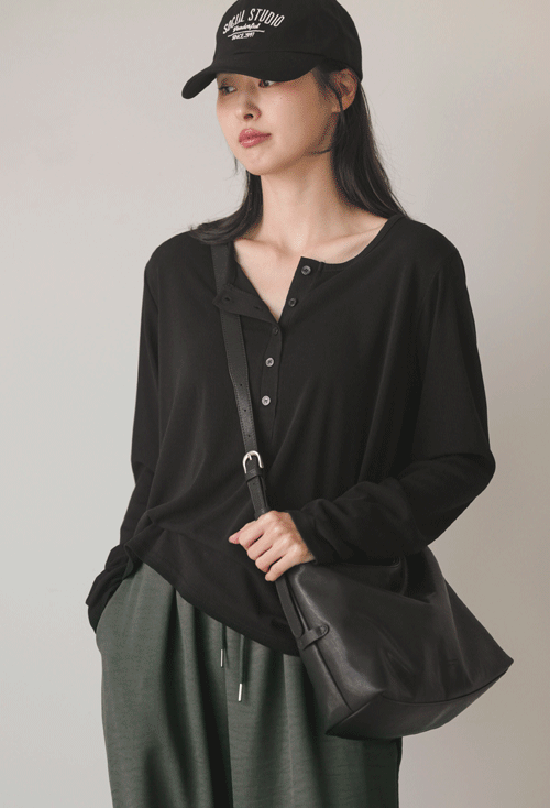 카비론 골지 티셔츠 T13013