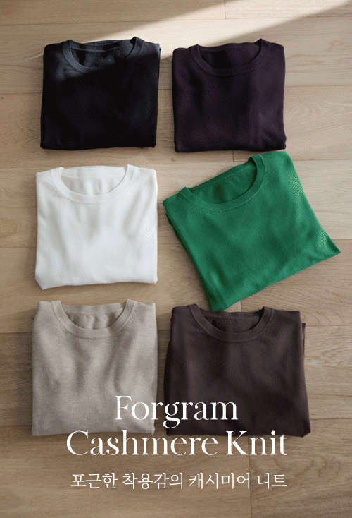 Fogram 羊絨針織衫 K2869
